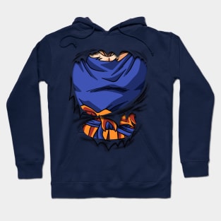 Goku Phase Three Chest Dragon ball Super Hoodie